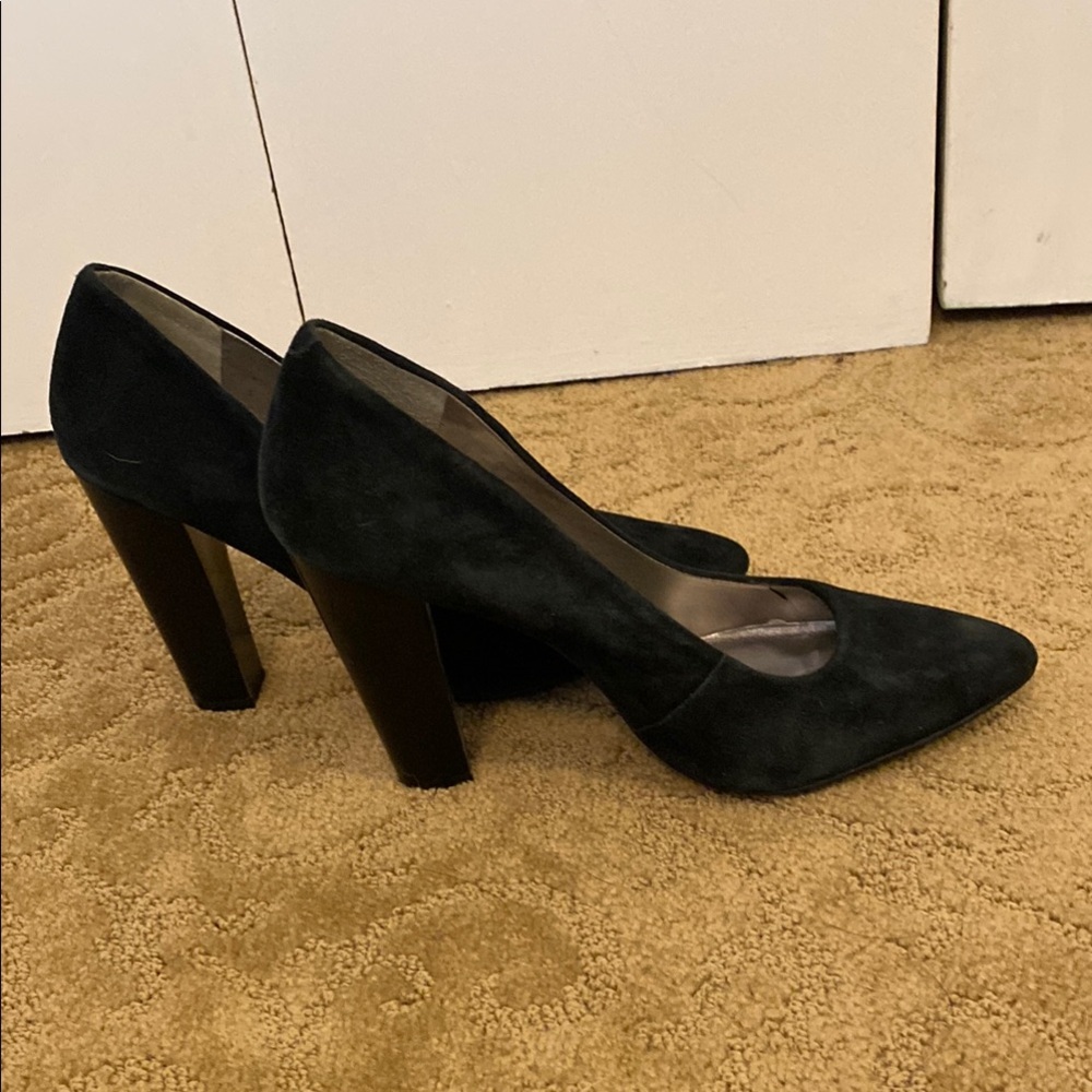 Bcbgeneration Dark Suede Heels - image 4